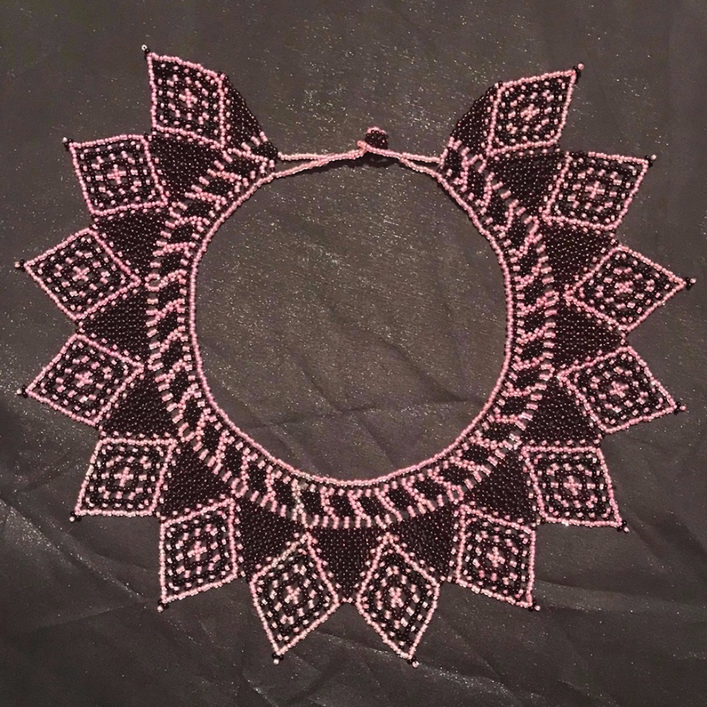 Unique Beaded Tribal Necklace